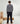 Pull homme col V en cachemire 2 fils gris moyen – Rodier, vue 4