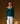 Pull col V en cachemire - Vert Canard