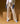 Wide cashmere pants - Cream White