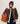 Grand sac cabas Lou en cuir velours - Marron Camel