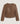 Short leather jacket - Camel Brown