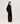Wide cashmere pants - Black