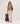Pull col V oversize en cachemire - Beige
