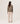 Pull col V oversize en cachemire - Beige