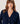 Openwork cashmere cardigan - Navy Blue