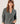 Pull col tunisien en cachemire - Gris Moyen