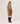 Round neck cashmere sweater - Camel Brown