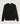Pull col rond en cachemire 2 fils - Noir