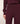 Pantalon large en laine mérinos - Aubergine
