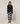 Long-sleeved draped t-shirt - Black