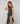 Twin set col rond en soie - Gris Foncé
