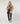 Short trench coat with high collar
