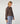 Milano short double-breasted knit jacket - Taupe Brown