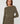 Robe longue drapée - Kaki